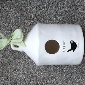 Rae Dunn Chirp Ceramic Birdhouse